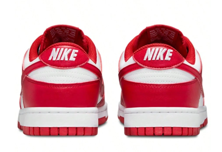 Nike Dunk Low Next Nature White University Red Women's DD1873-116