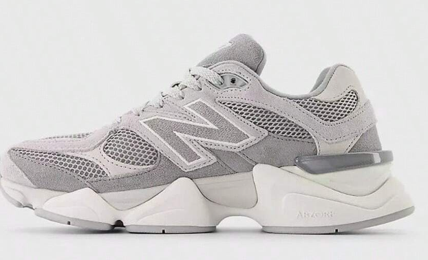 New Balance 9060 - Rain Cloud Grey, Sea Salt & Black Castlerock