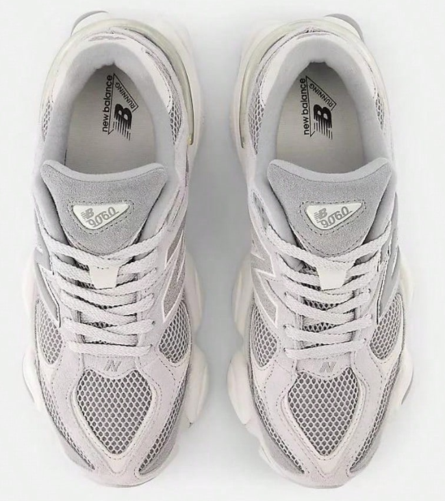 New Balance 9060 - Rain Cloud Grey, Sea Salt & Black Castlerock